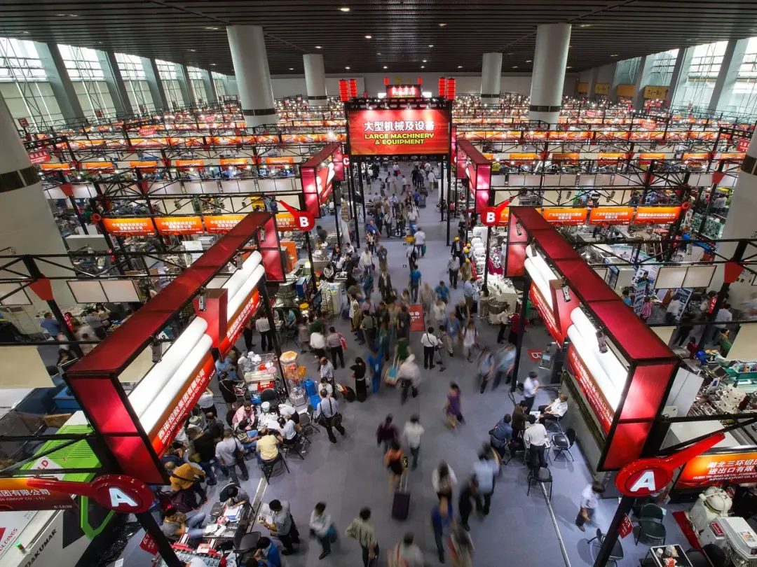 A Chinese business expo with a variety of suppliers