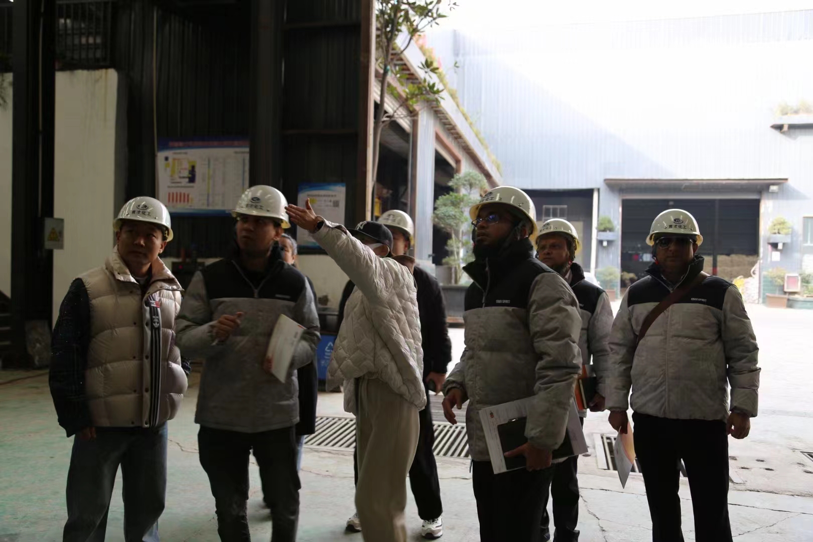 Bangladeshi customers visiting CAMAL's factory