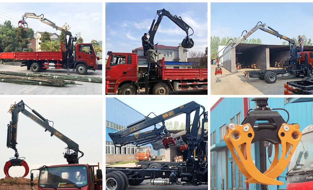 Crane truck Collage