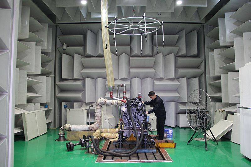 The largest vehicle noise testing laboratory in Asia, owned by the YTO Group.